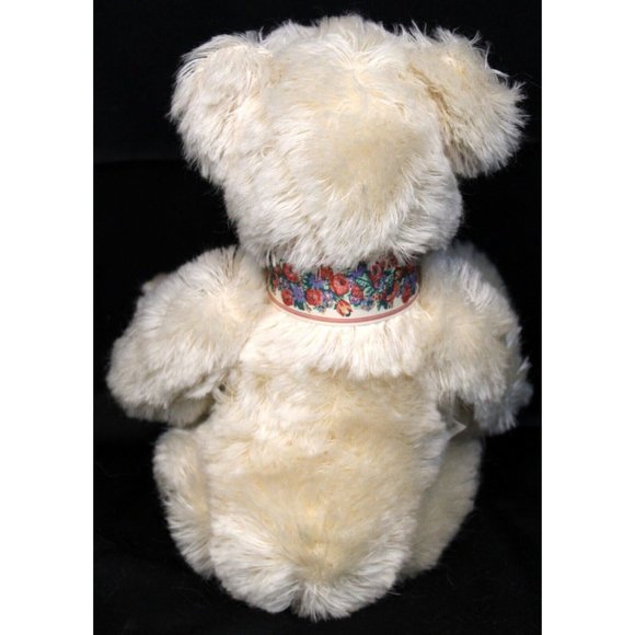 VTG 1992 LE Merrythought String Mohair Jointed Teddy Bear Jackie Revitt Ribbon - Picture 4 of 10